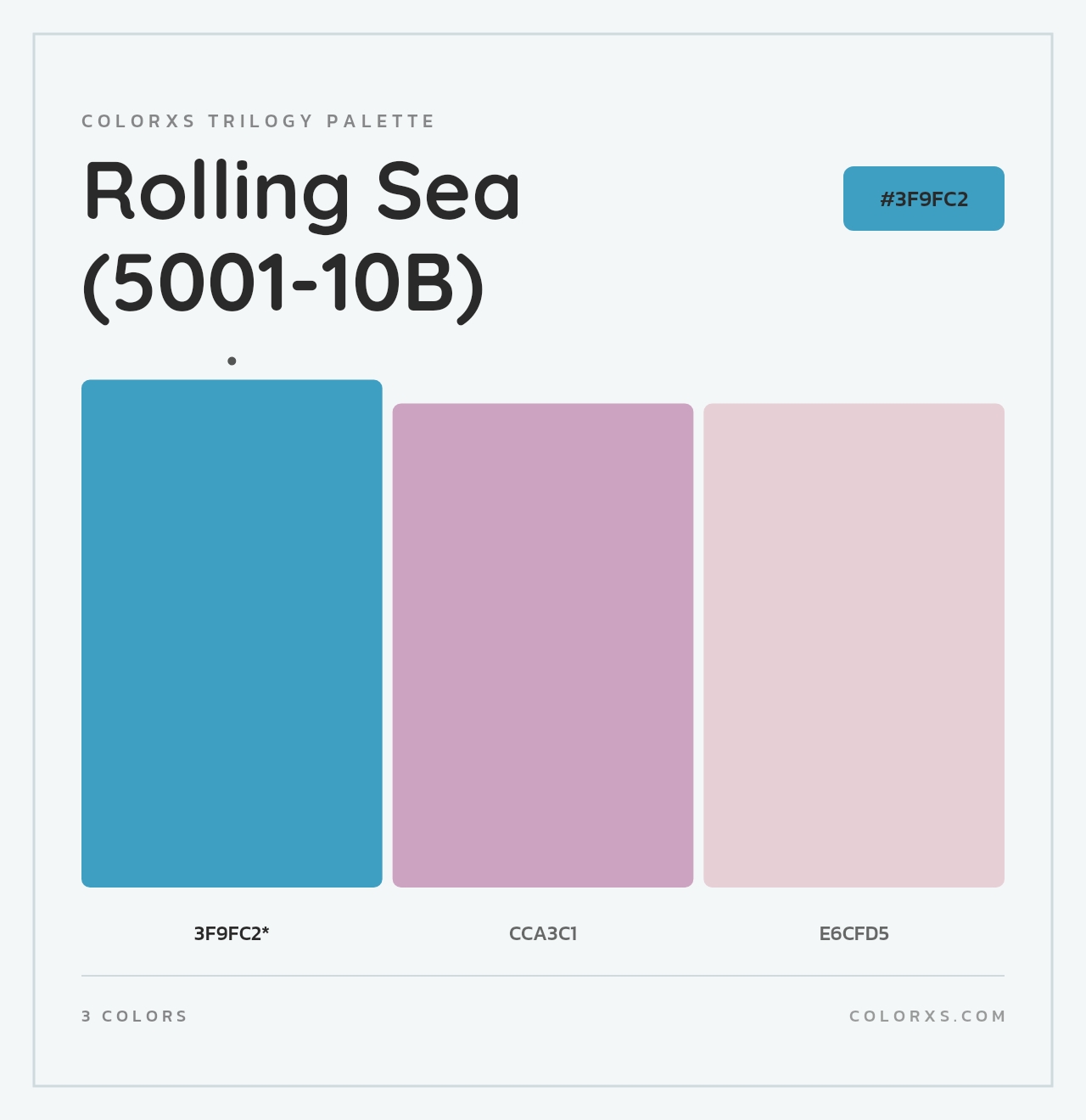 Rolling Sea (5001-10B) - Colorxs Trilogy Palette