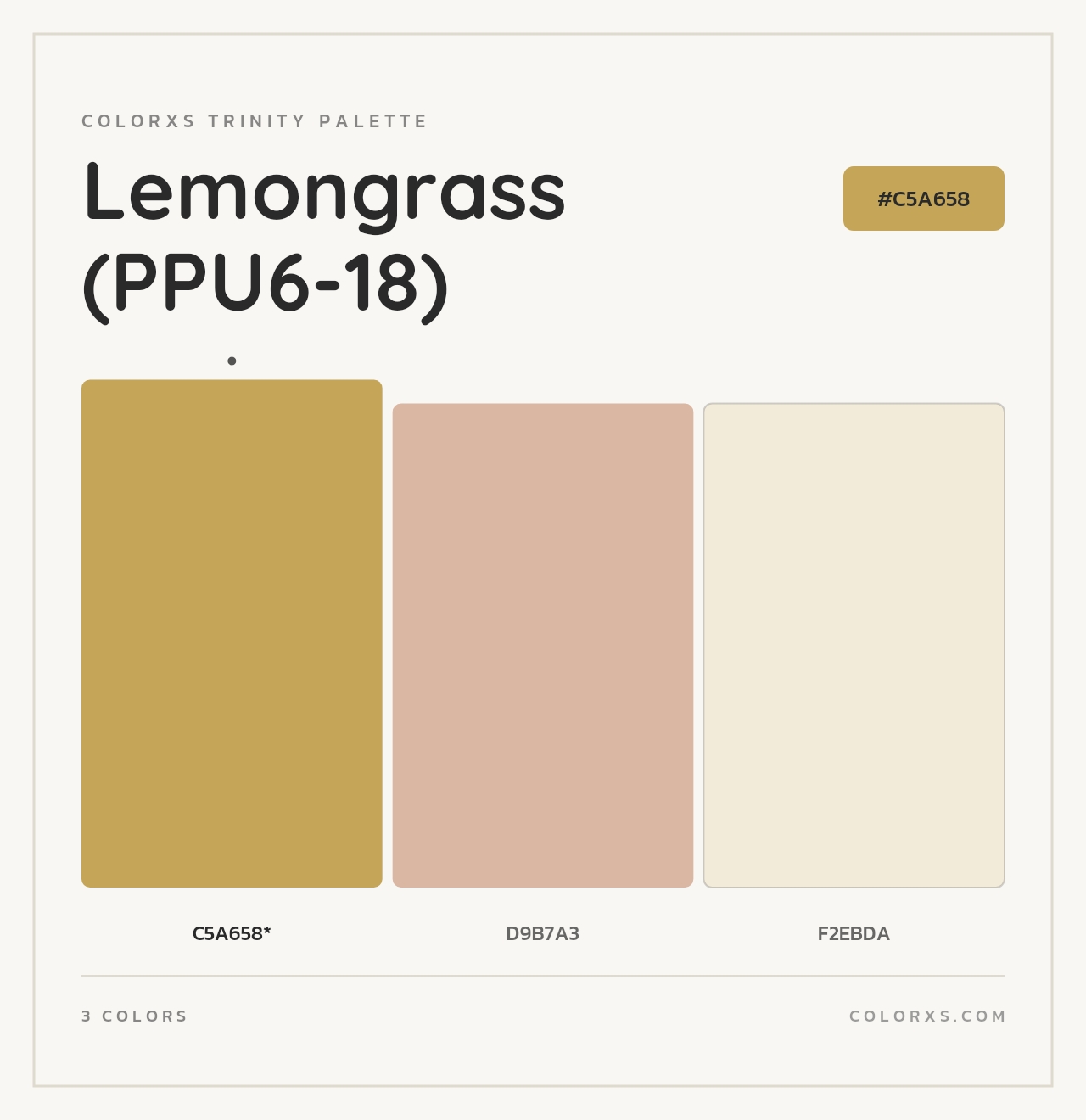Lemongrass (PPU6-18) - Colorxs Trinity Palette