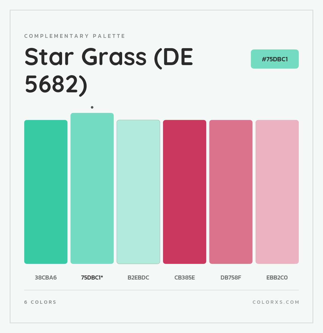 Star Grass (DE 5682) - Complementary Color Palette