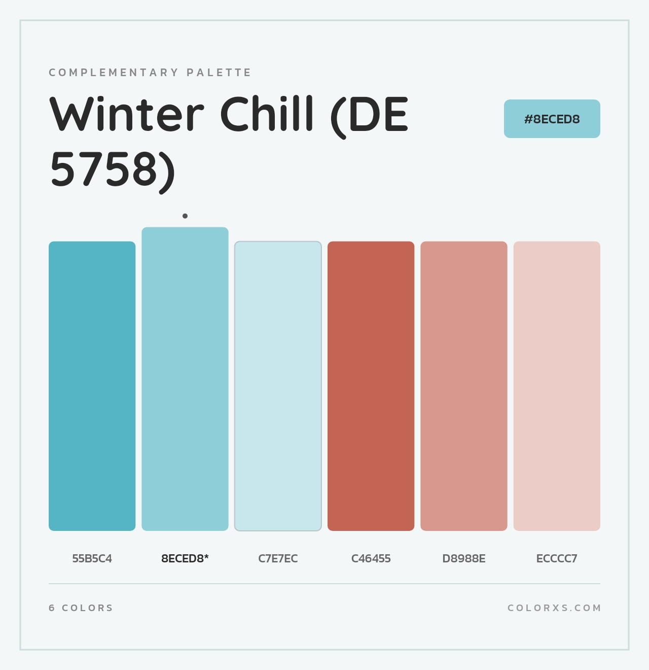 Winter Chill (DE 5758) - Complementary Color Palette