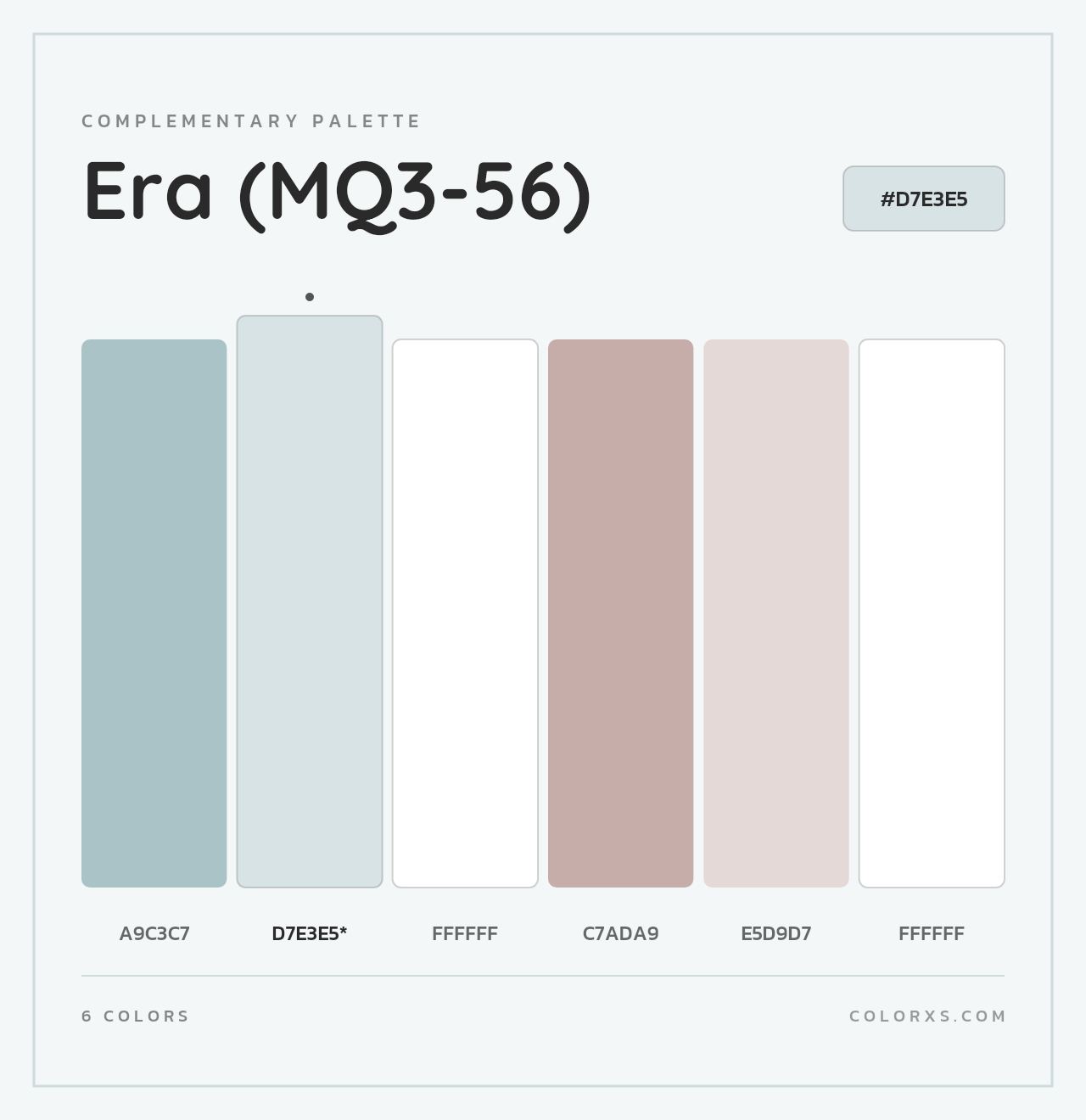 Era (MQ3-56) - Complementary Color Palette