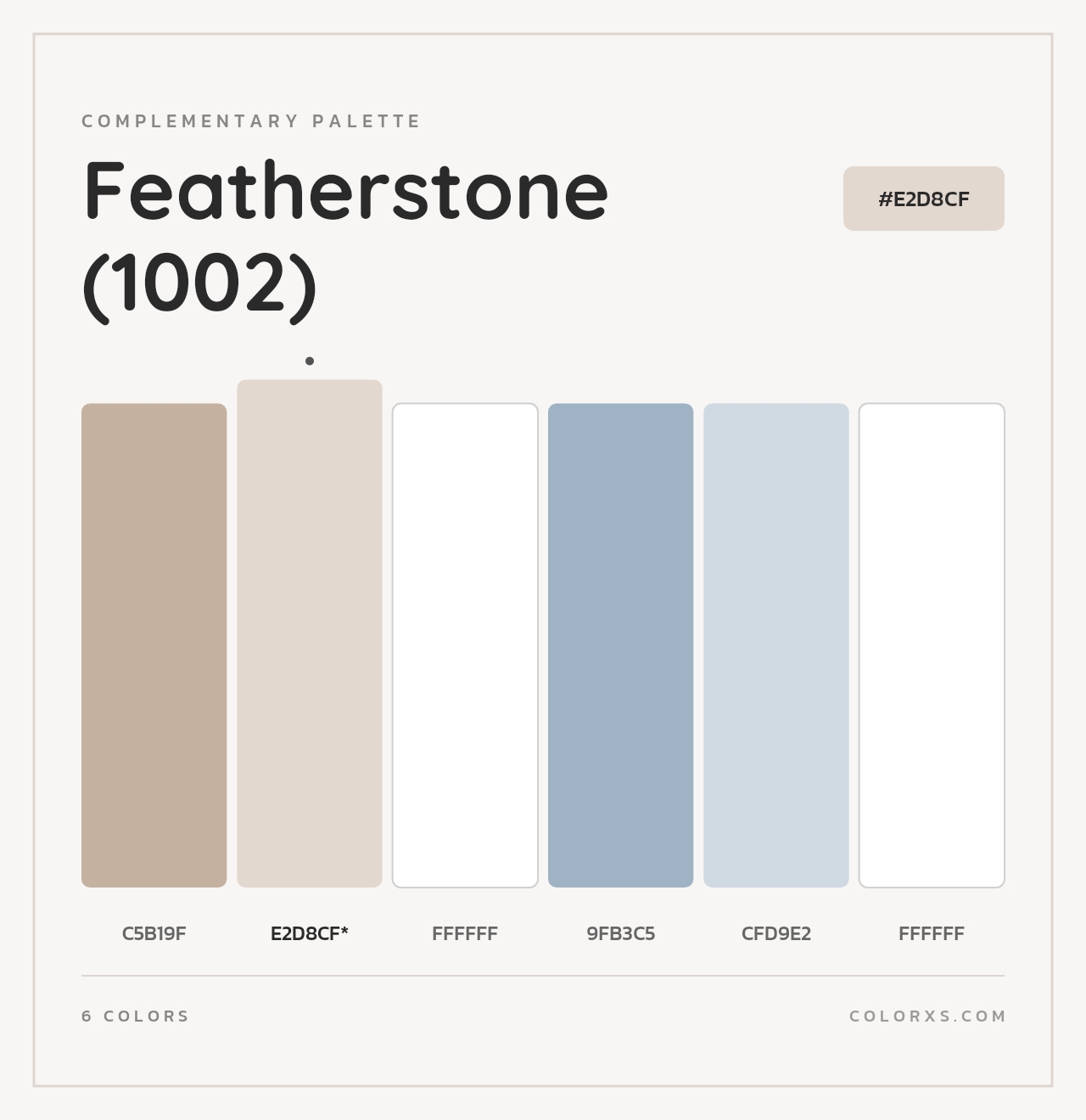 Featherstone (1002) - Complementary Color Palette
