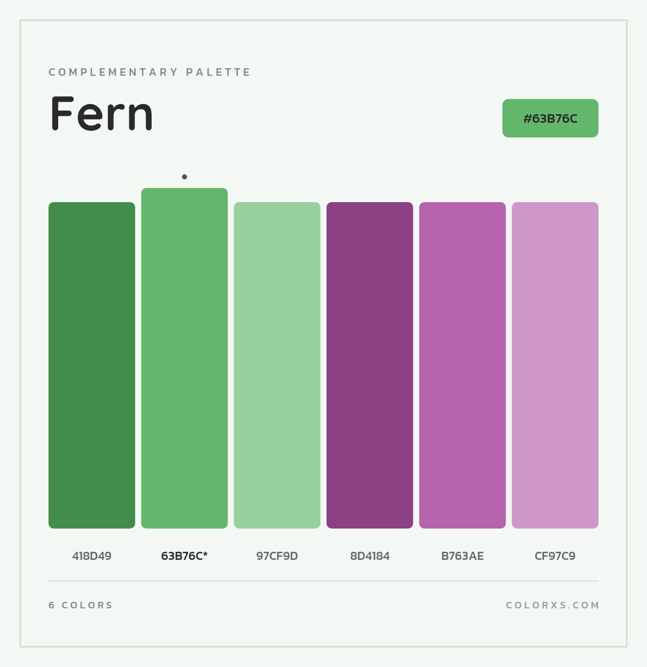 Fern - Complementary Color Palette
