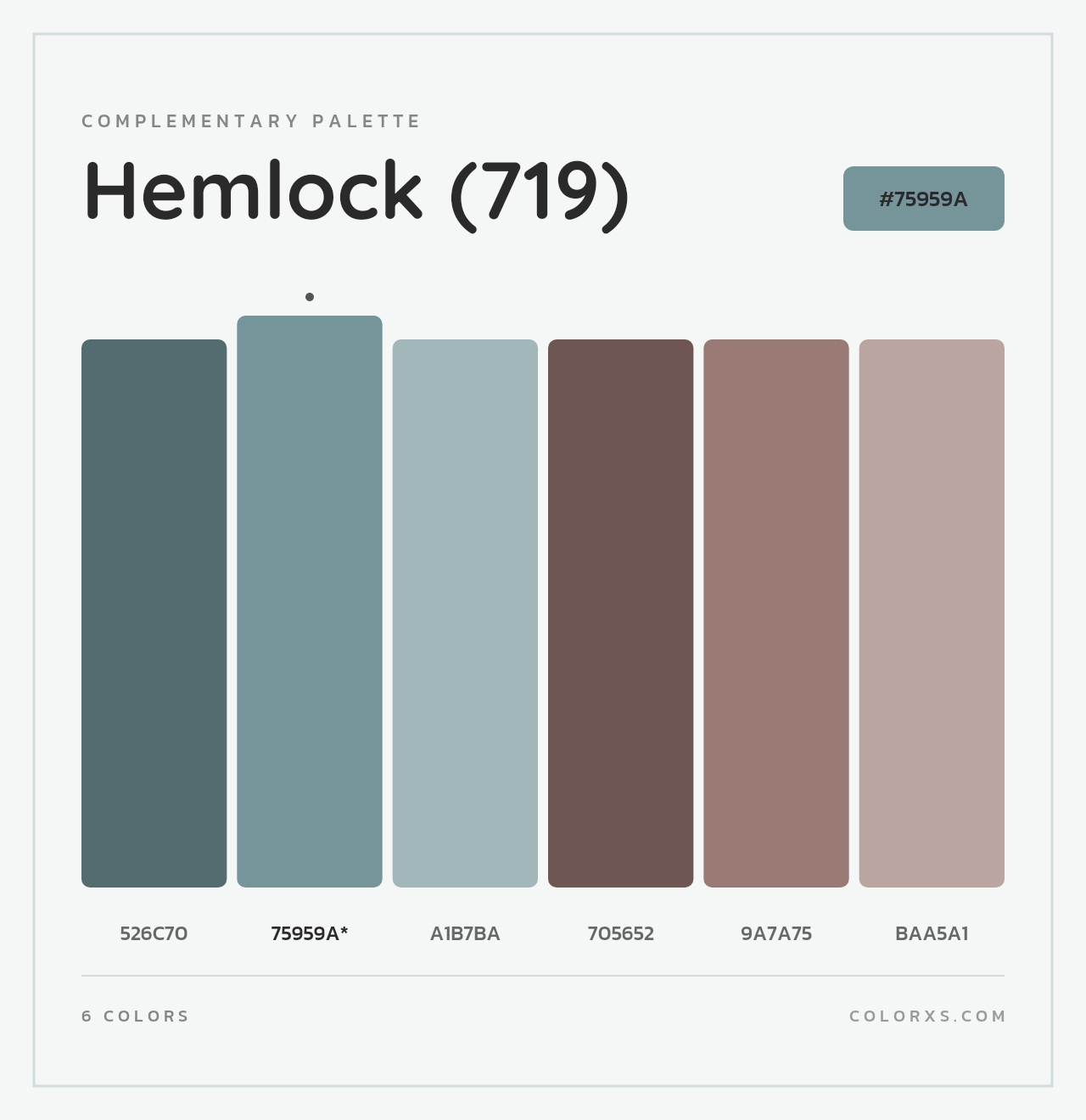 Hemlock (719) - Complementary Color Palette