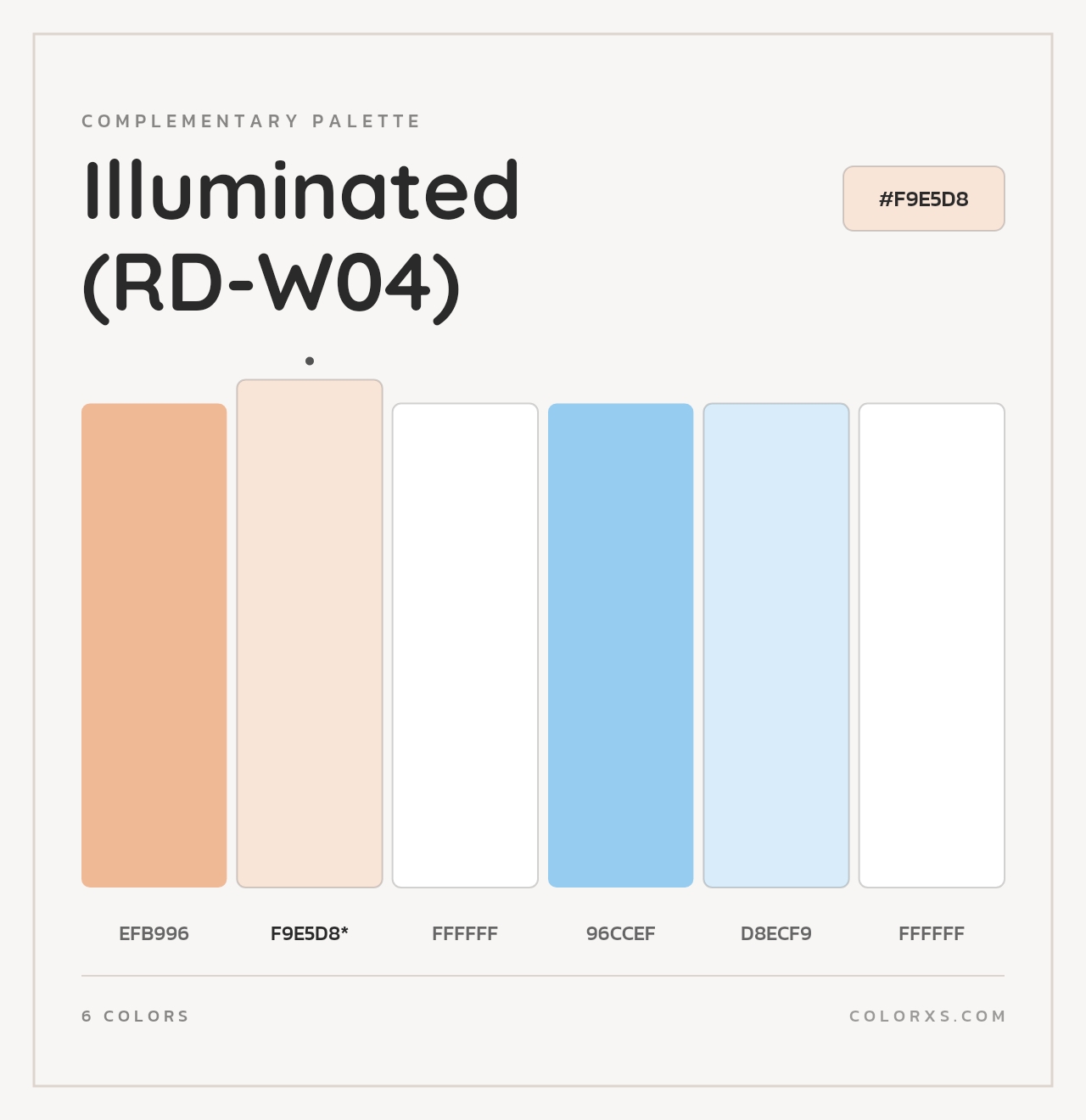 Illuminated (RD-W04) - Complementary Color Palette