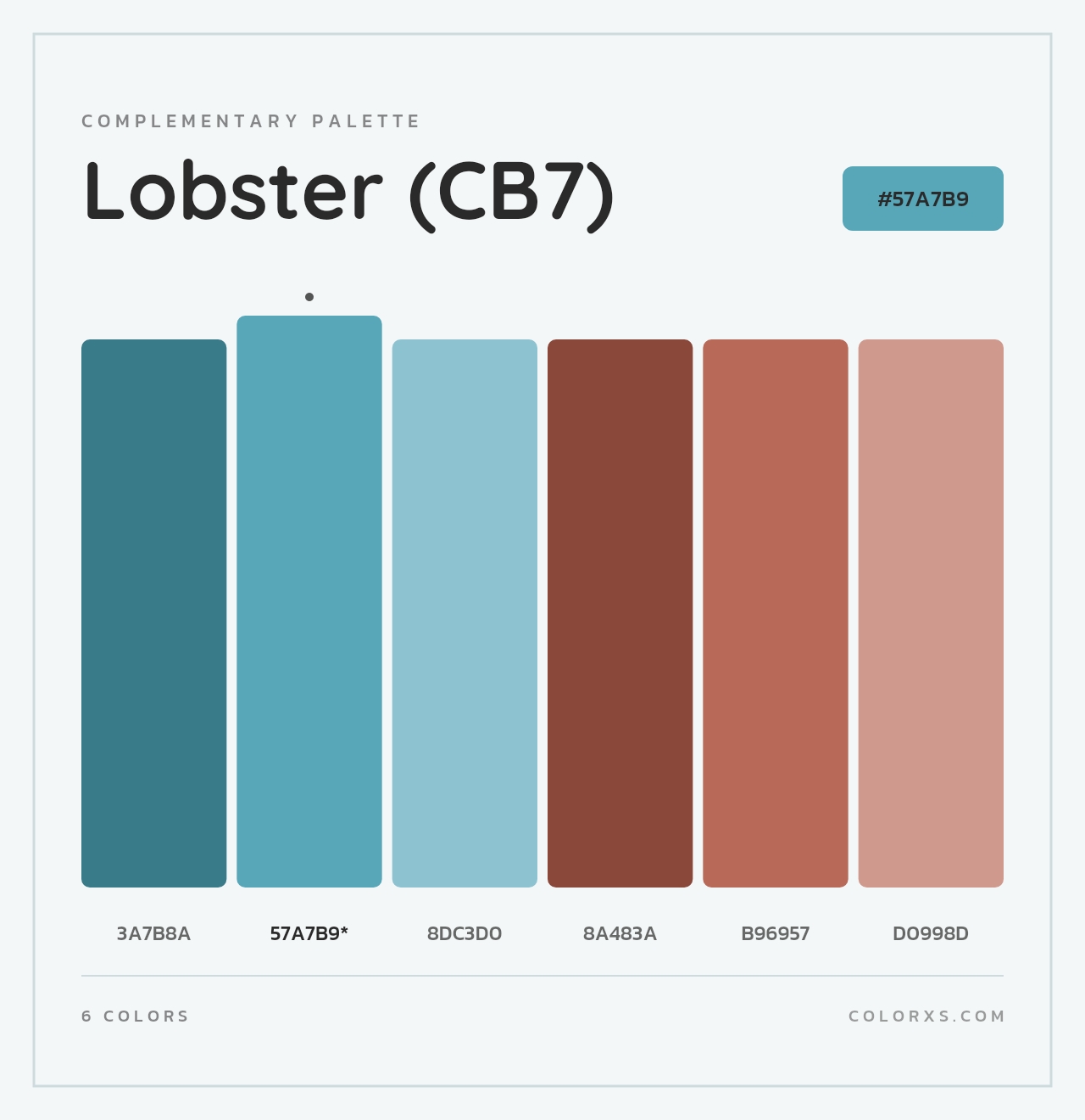 Lobster (CB7) - Complementary Color Palette