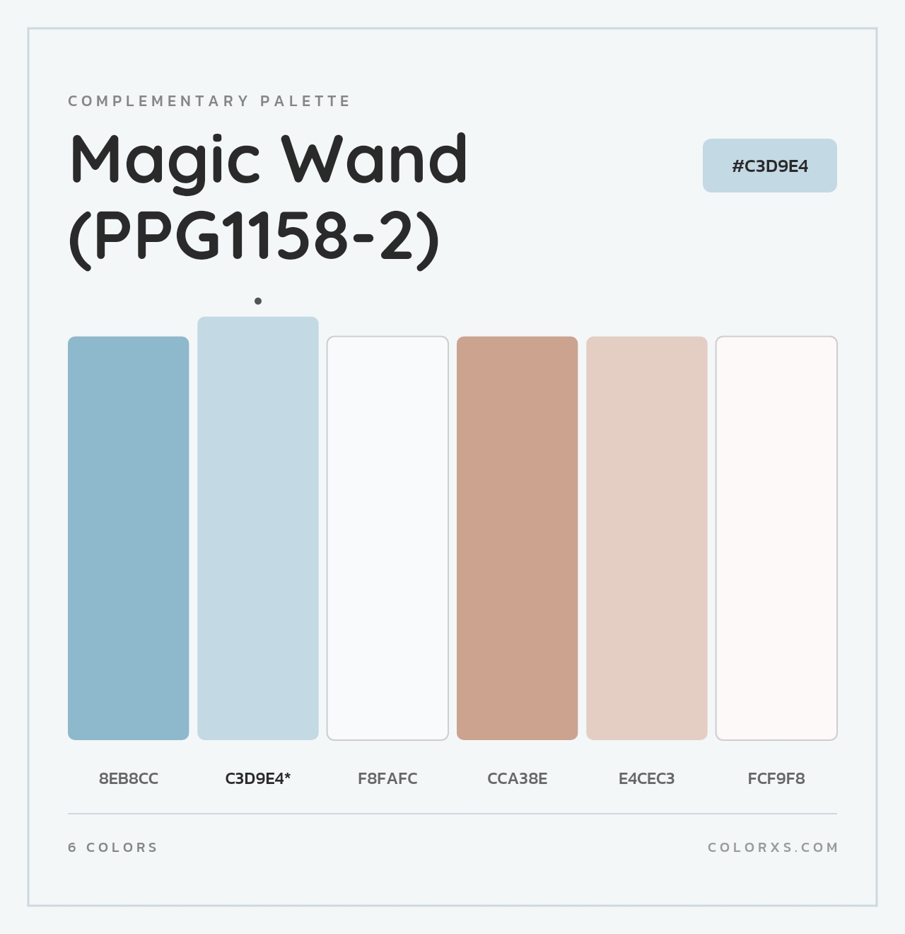 Magic Wand (PPG1158-2) - Complementary Color Palette