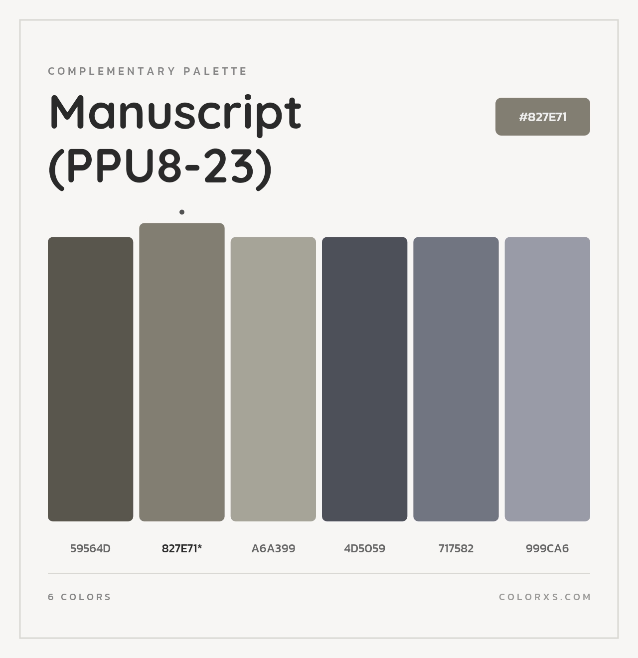 Manuscript (PPU8-23) - Complementary Color Palette