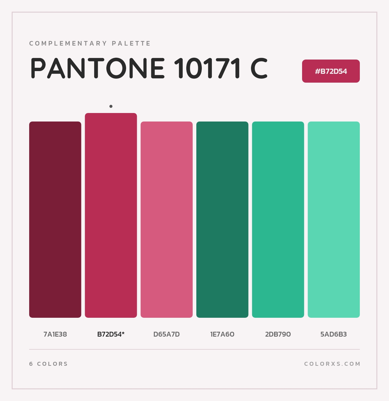 PANTONE 10171 C - Complementary Color Palette