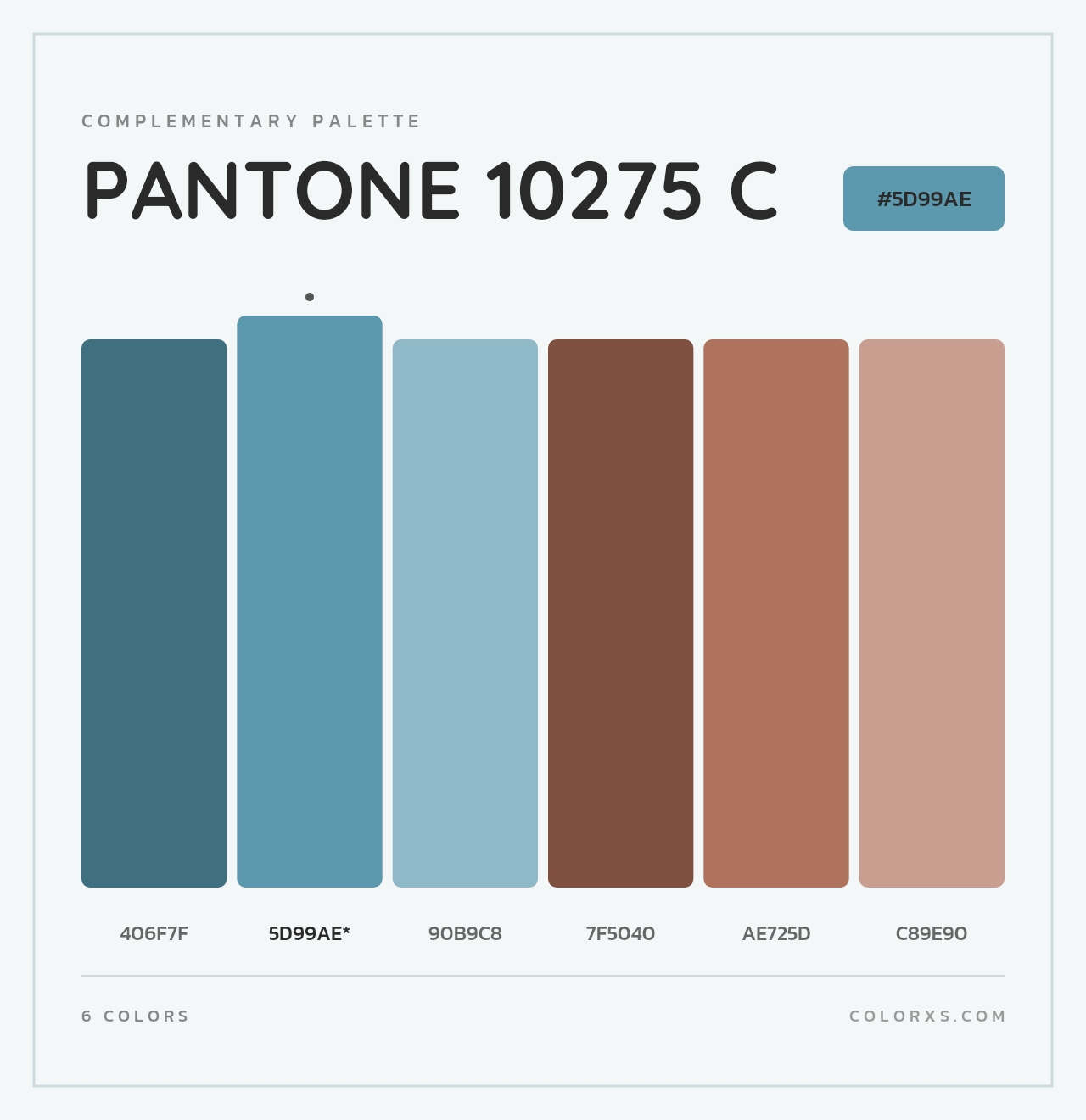 PANTONE 10275 C - Complementary Color Palette