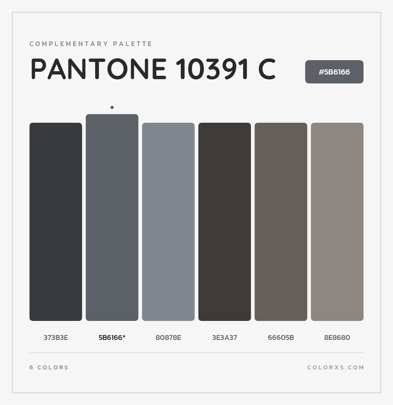 PANTONE 10391 C - Complementary Color Palette