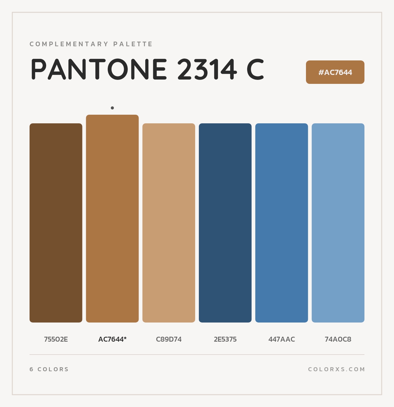 PANTONE 2314 C - Complementary Color Palette