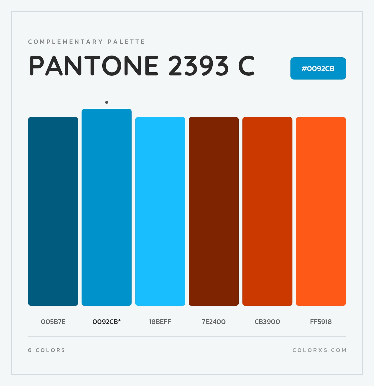 PANTONE 2393 C - Complementary Color Palette