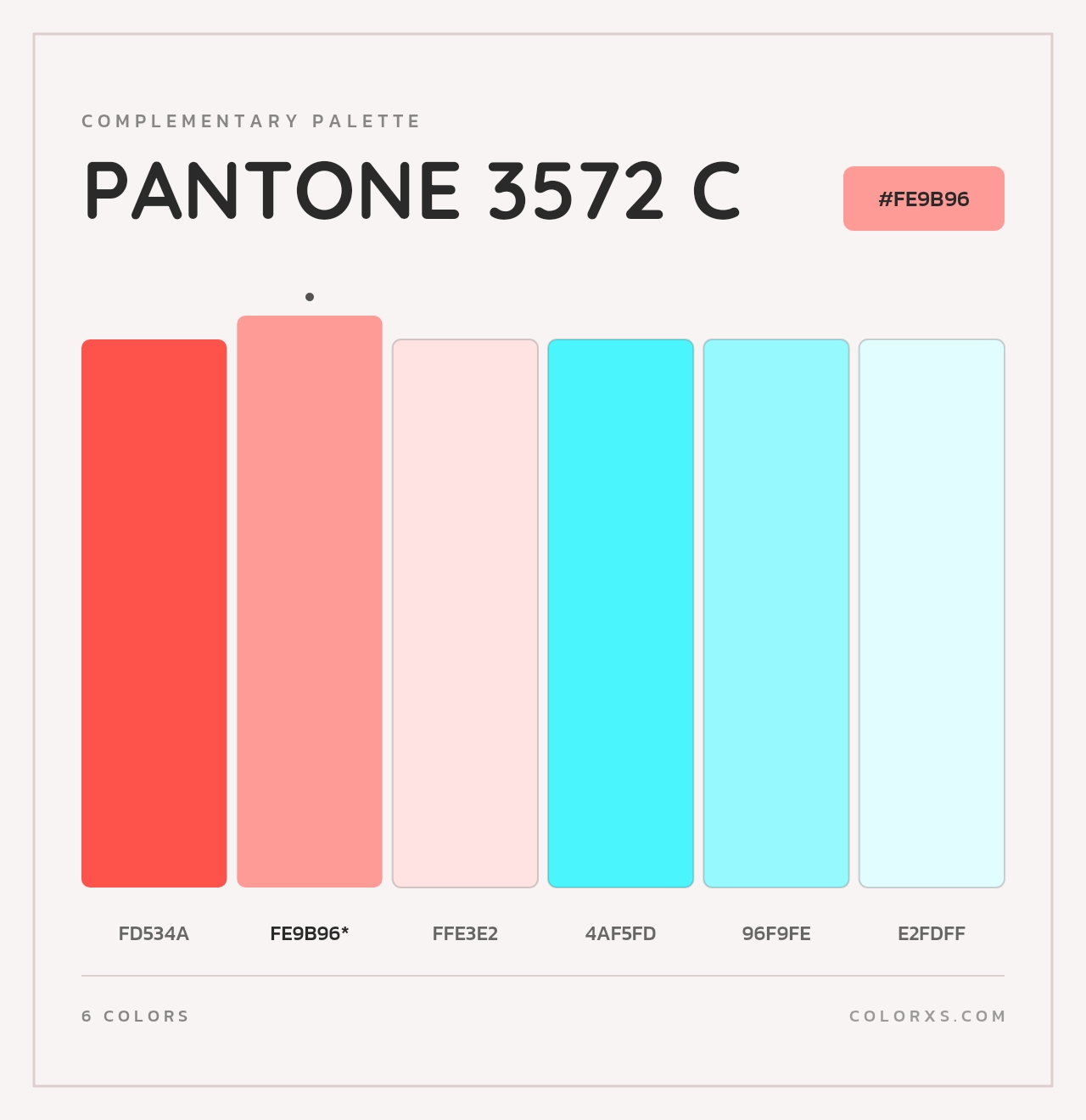 PANTONE 3572 C - Complementary Color Palette