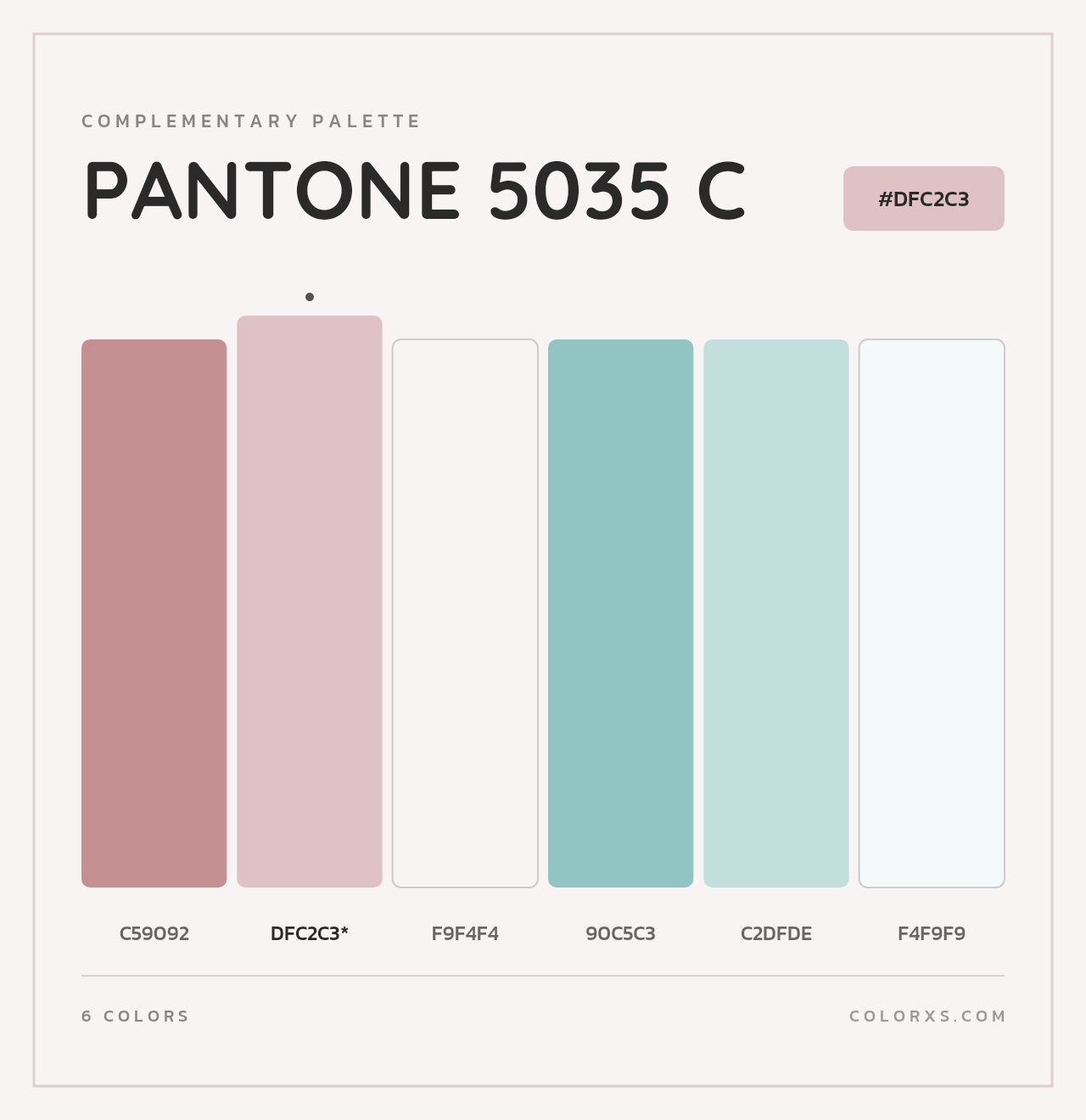PANTONE 5035 C - Complementary Color Palette