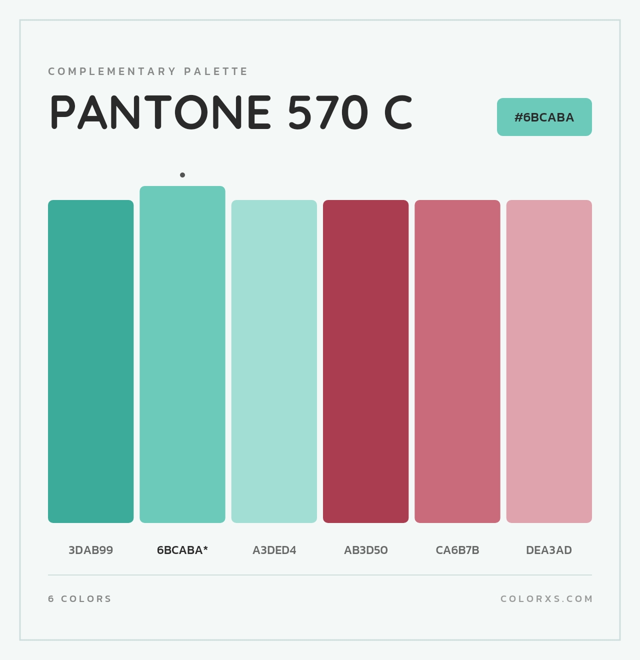 PANTONE 570 C - Complementary Color Palette