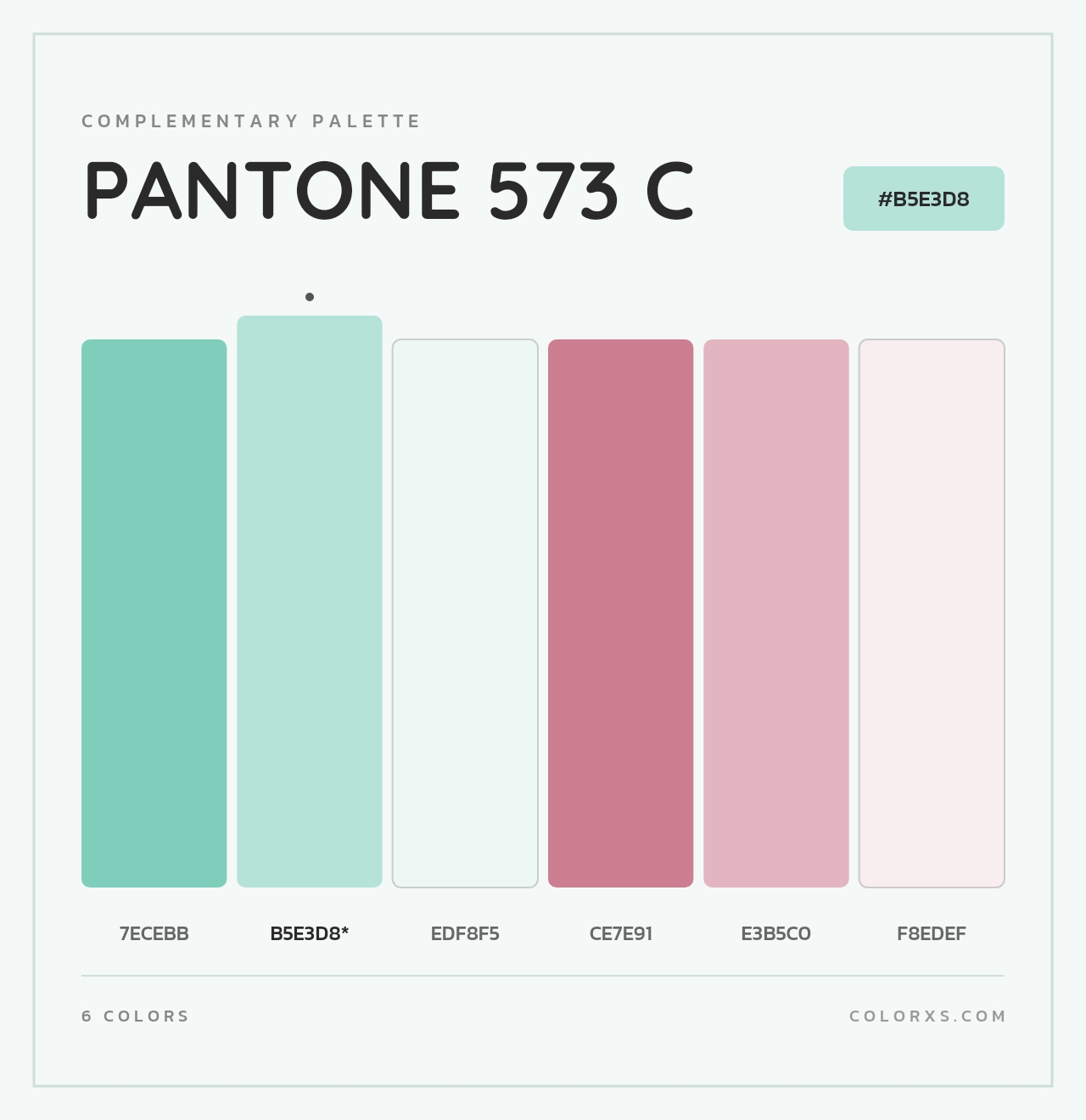 PANTONE 573 C - Complementary Color Palette