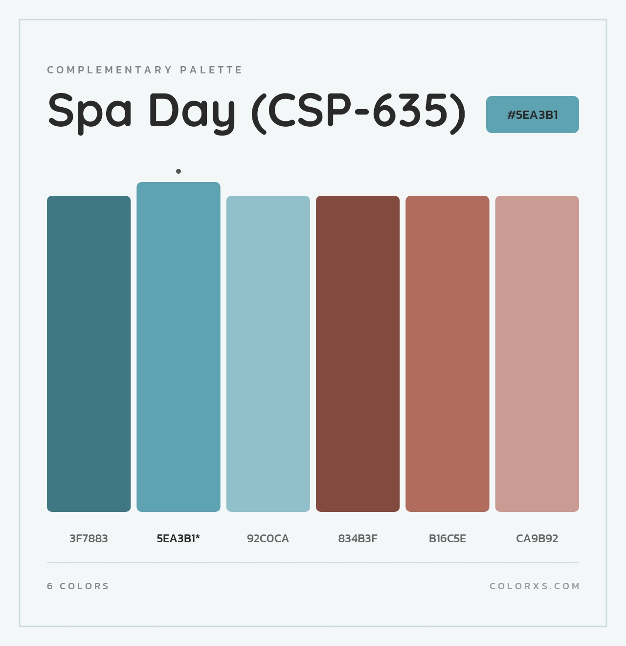 Spa Day (CSP-635) - Complementary Color Palette