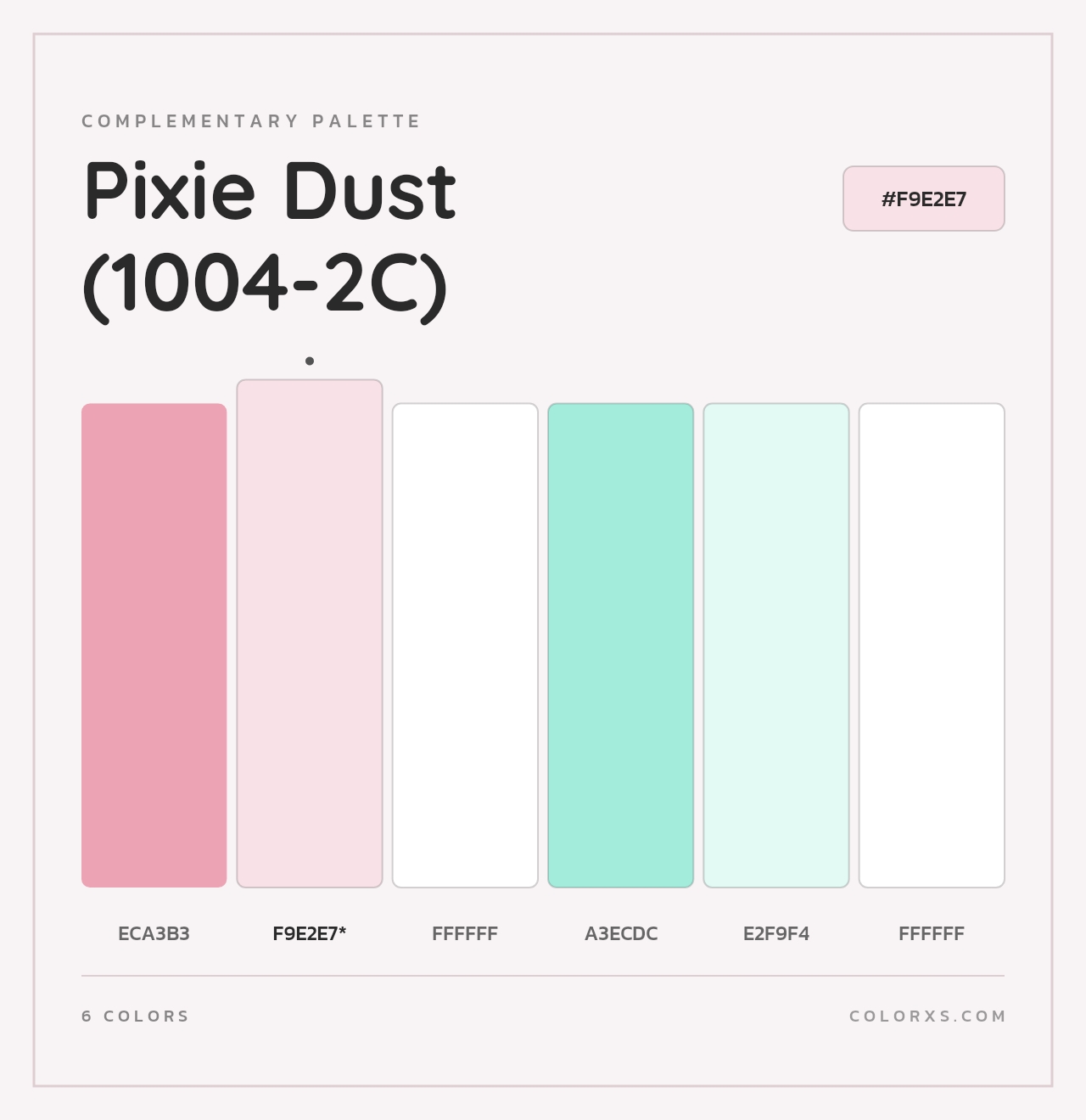 Pixie Dust (1004-2C) - Complementary Color Palette