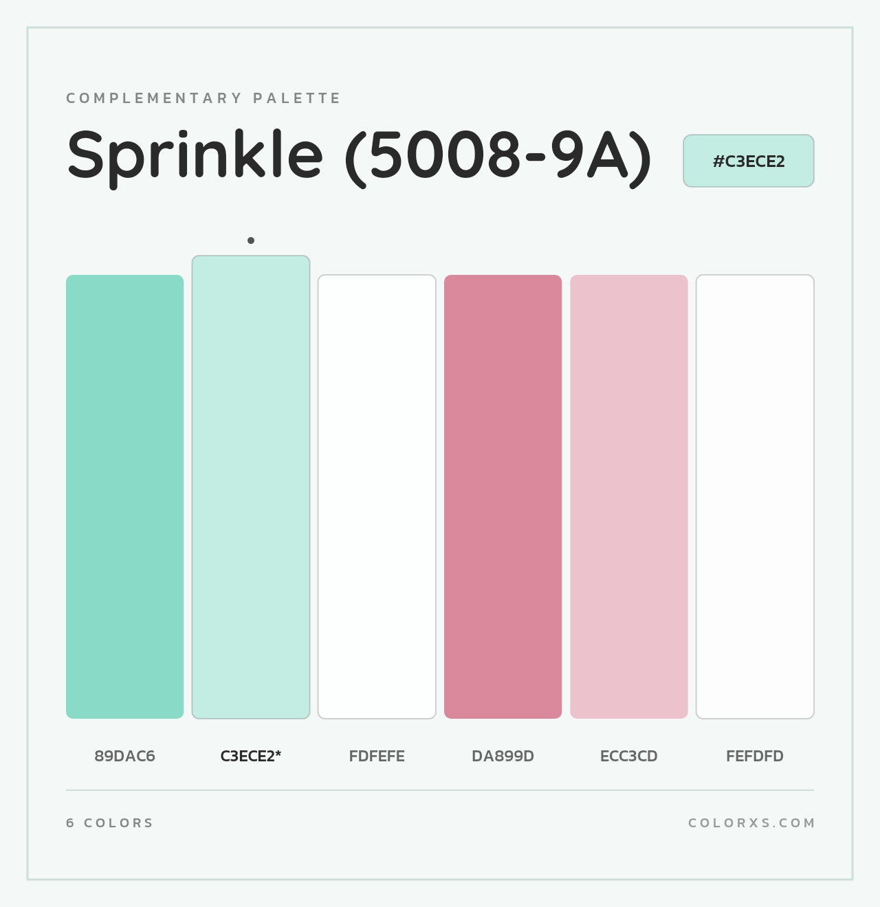 Sprinkle (5008-9A) - Complementary Color Palette