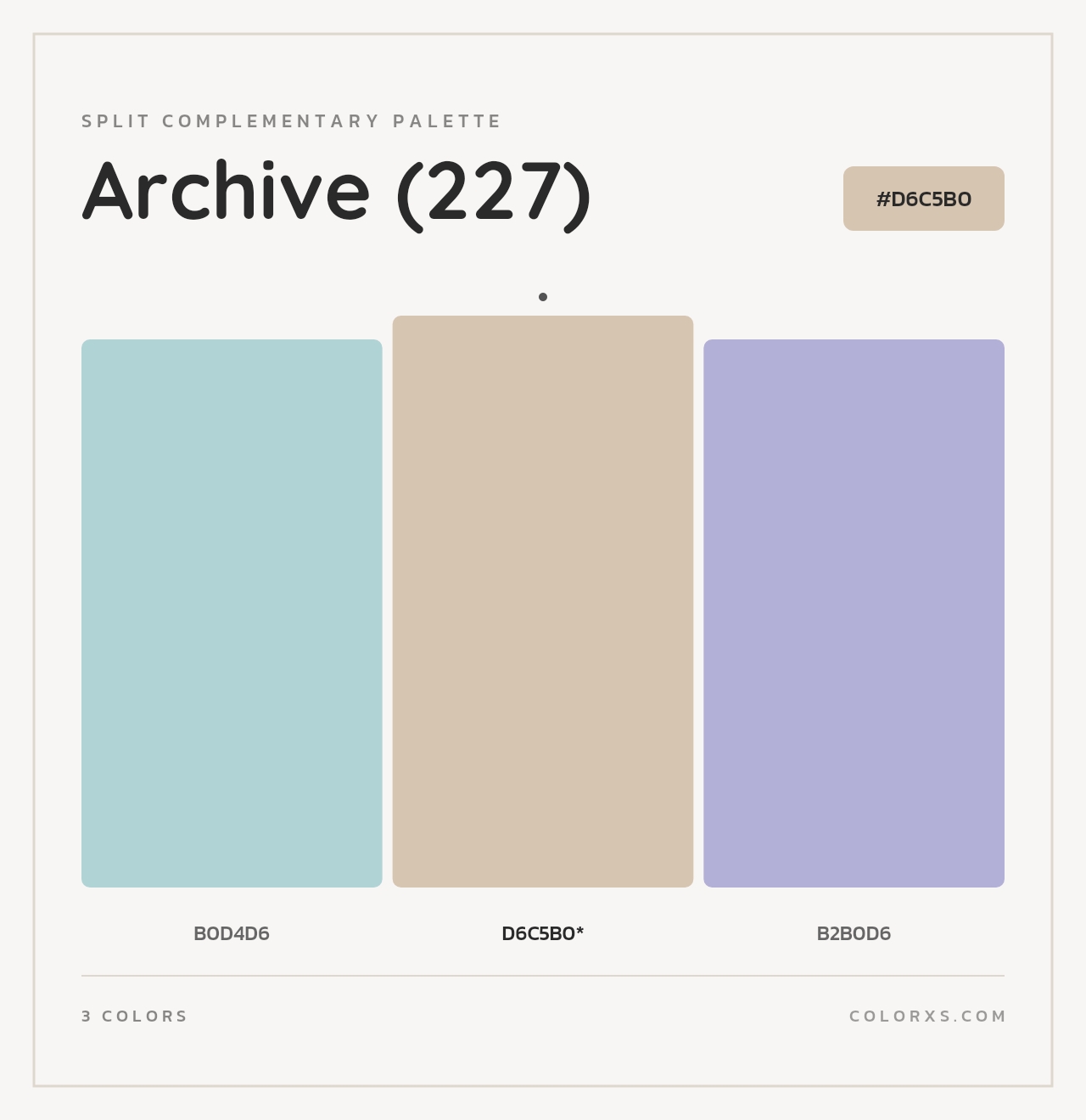 Archive (227) - Split-Complementary Color Palette