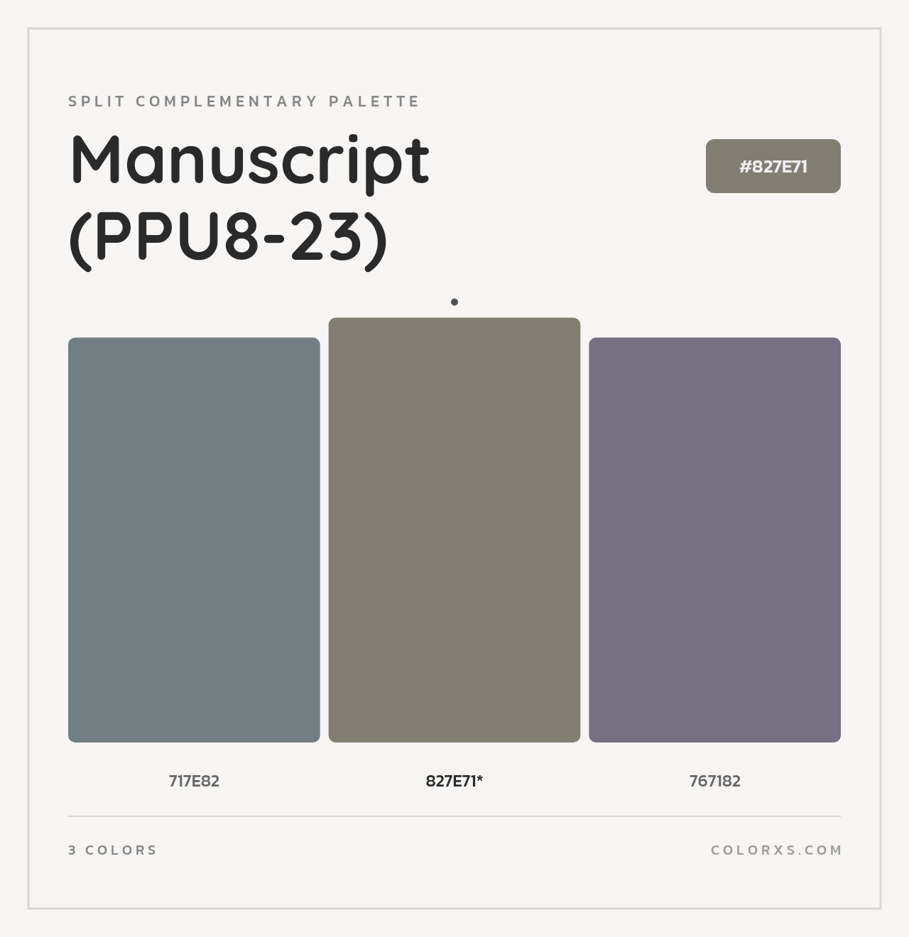 Manuscript (PPU8-23) - Split-Complementary Color Palette