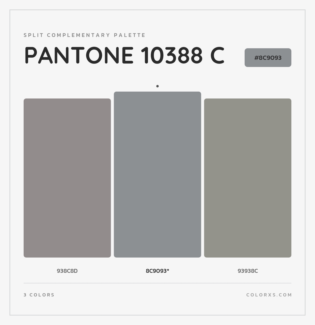 PANTONE 10388 C - Split-Complementary Color Palette