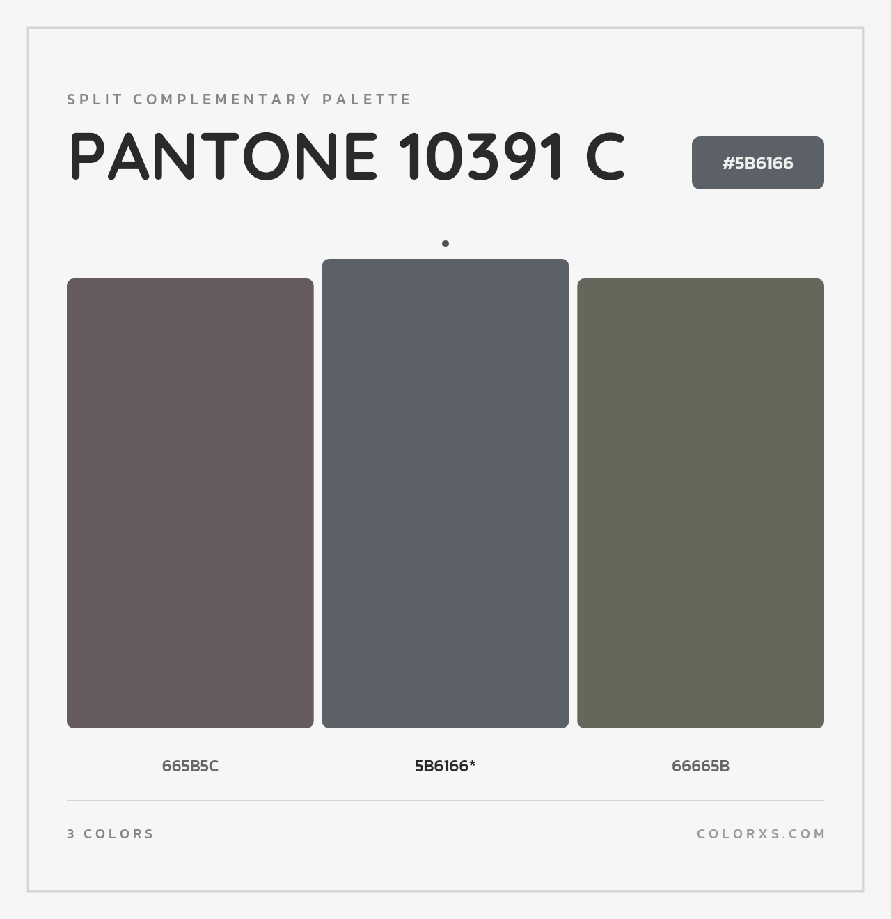 PANTONE 10391 C - Split-Complementary Color Palette