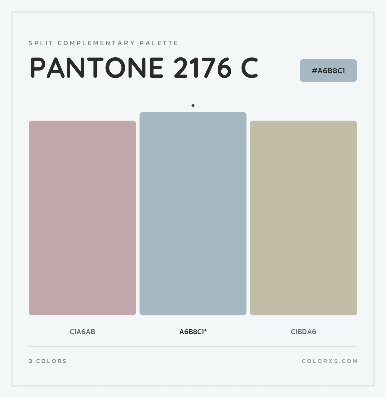 PANTONE 2176 C - Split-Complementary Color Palette