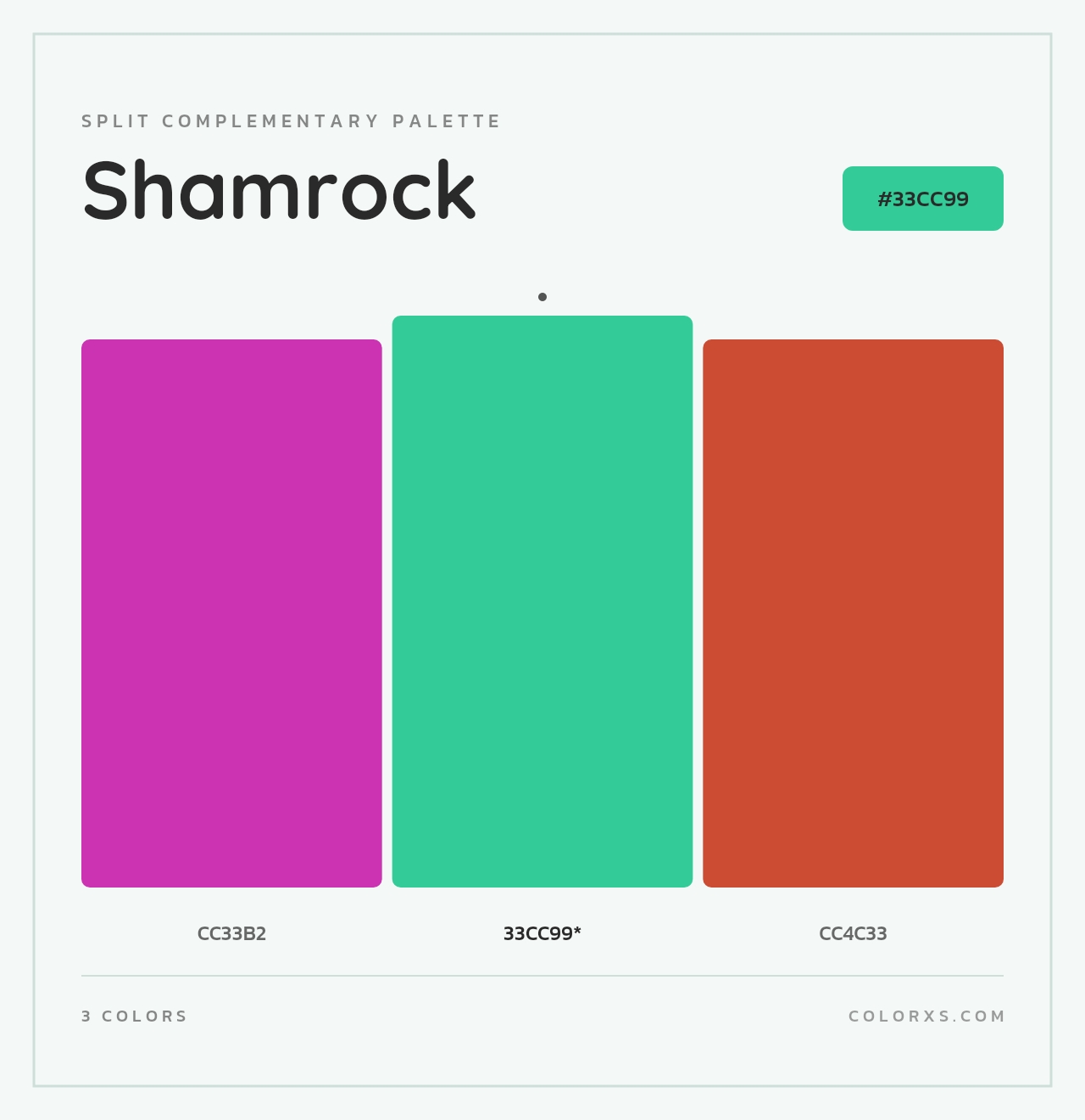 Shamrock - Split-Complementary Color Palette