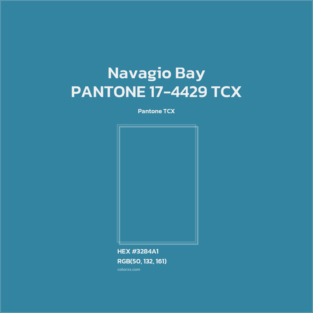 #3284A1 PANTONE 17-4429 TCX - Navagio Bay CMS Pantone TCX - Color codes and meaning | Matching colors and paints