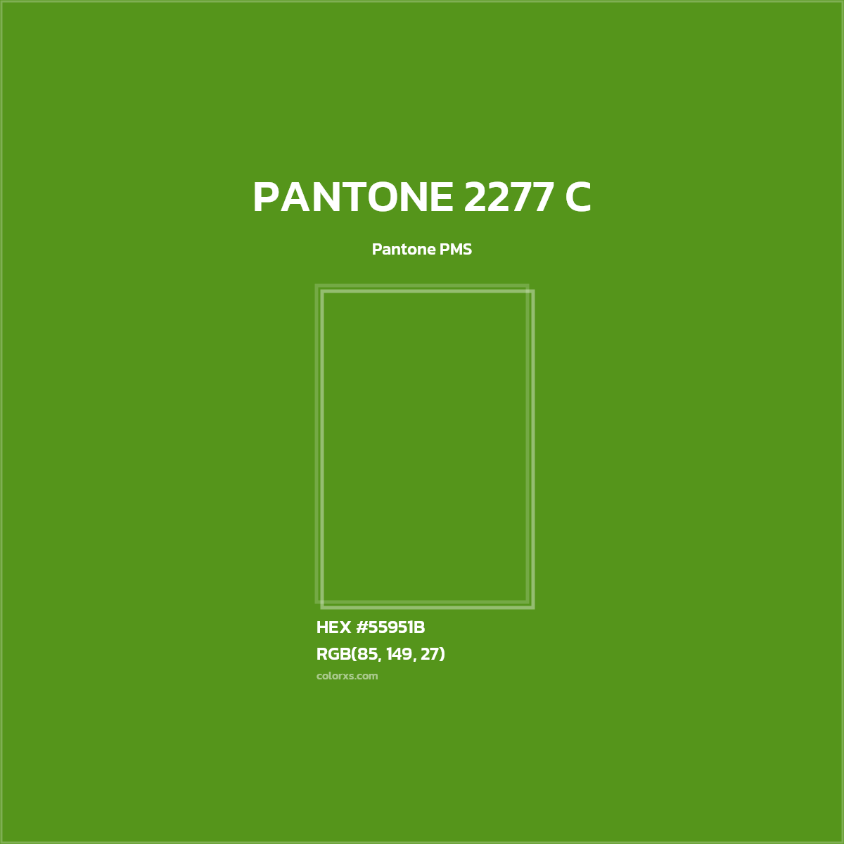 #55951B PANTONE 2277 C CMS Pantone PMS - Color codes and meaning | Matching colors and paints