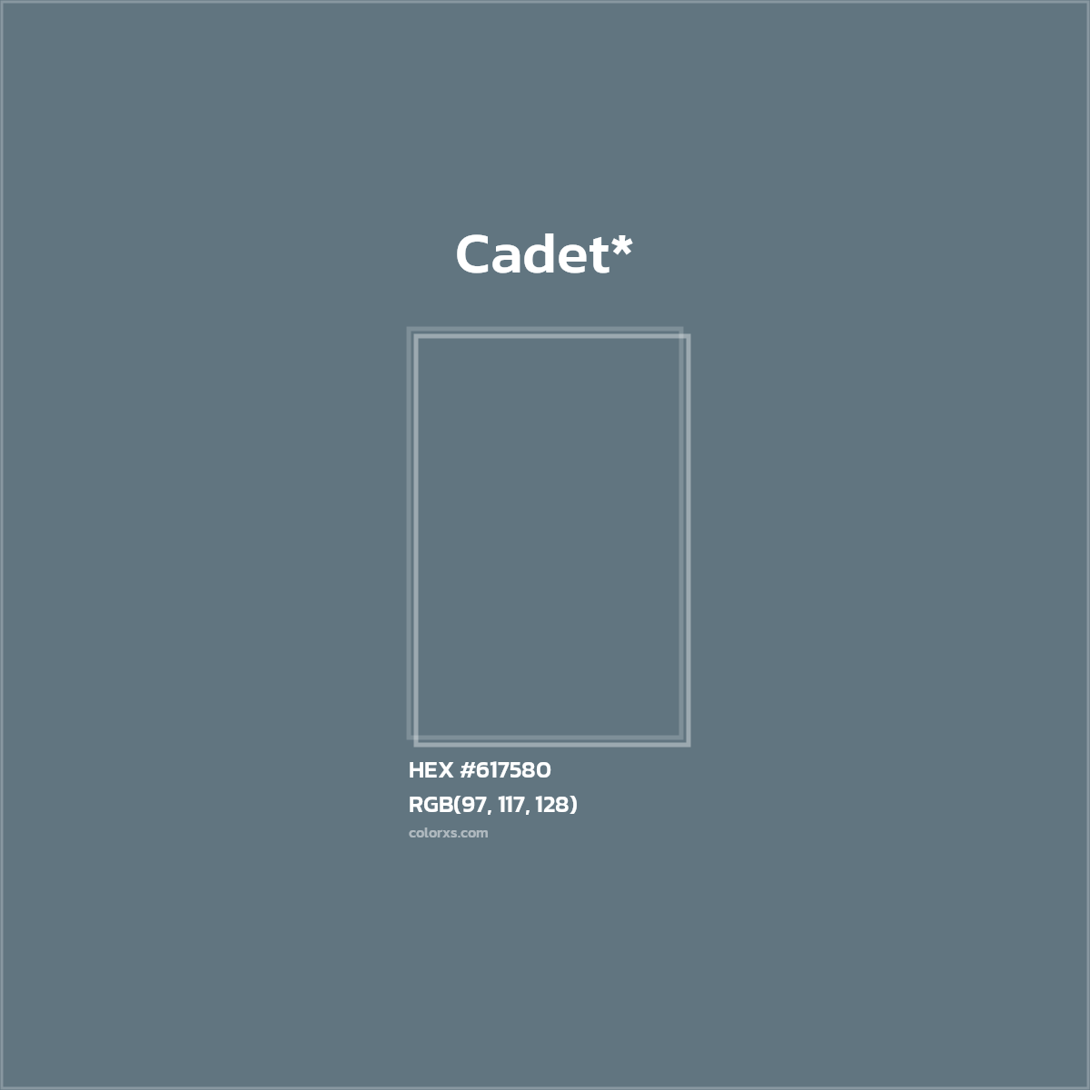 #617580 hex color. RGB, RYB, CMYK, HSL, HSV codes and color conversions. Matching color names, palettes, paints.