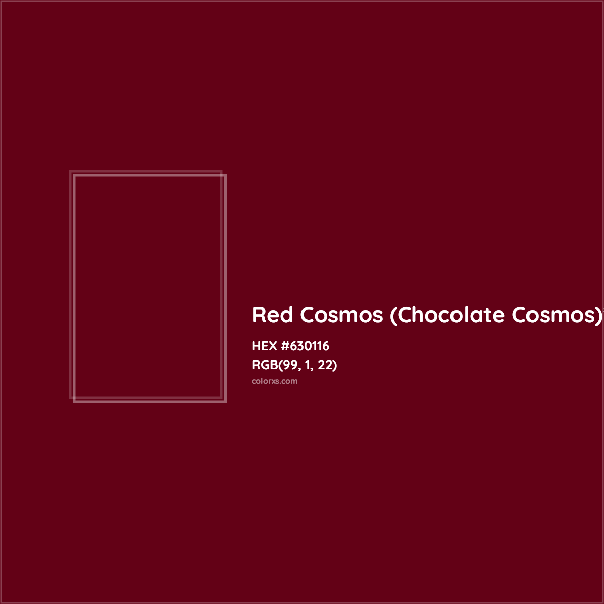 #630116 hex color. RGB, RYB, CMYK, HSL, HSV codes and color conversions. Matching color names, palettes, paints.