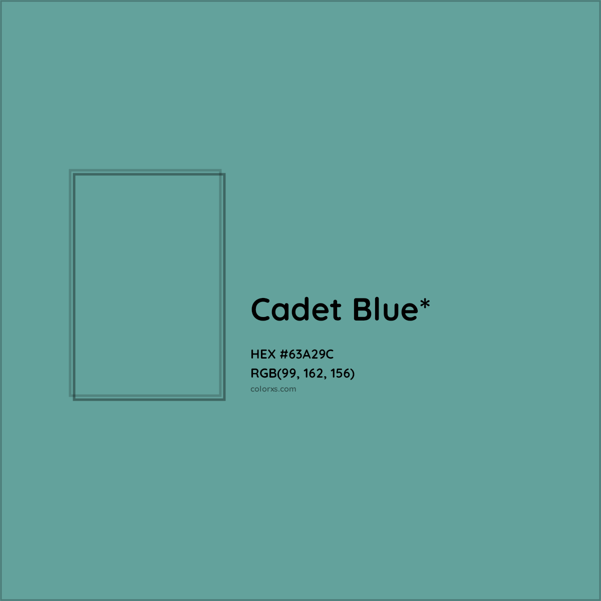 #63A29C hex color. RGB, RYB, CMYK, HSL, HSV codes and color conversions. Matching color names, palettes, paints.