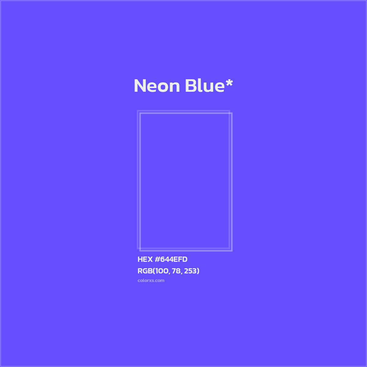 #644EFD hex color. RGB, RYB, CMYK, HSL, HSV codes and color conversions. Matching color names, palettes, paints.