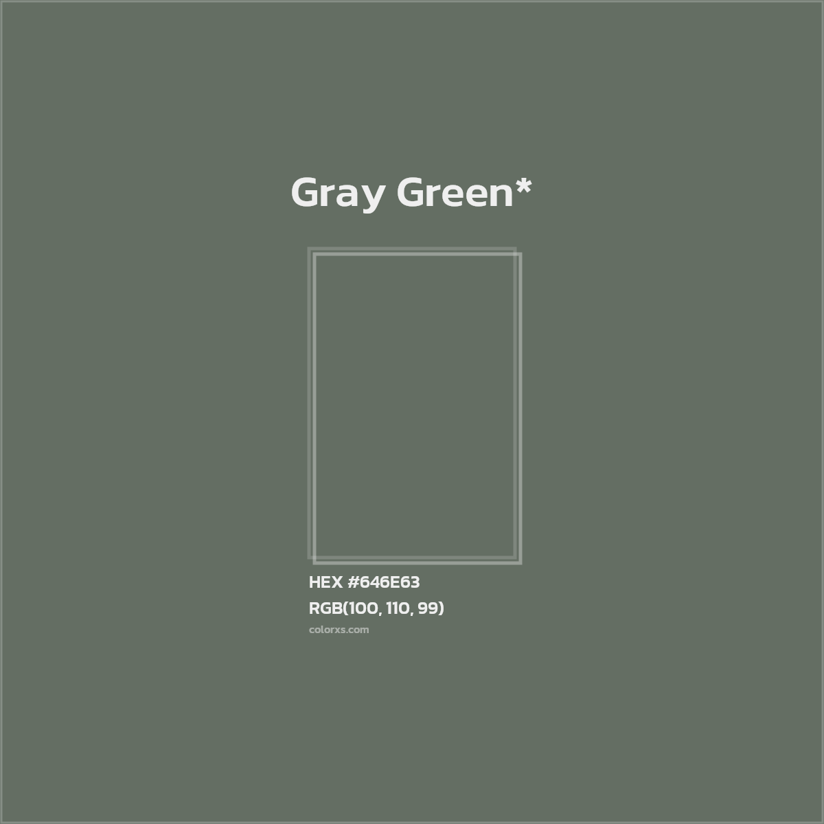 #646E63 hex color. RGB, RYB, CMYK, HSL, HSV codes and color conversions. Matching color names, palettes, paints.