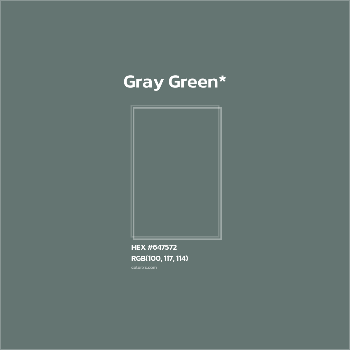 #647572 hex color. RGB, RYB, CMYK, HSL, HSV codes and color conversions. Matching color names, palettes, paints.