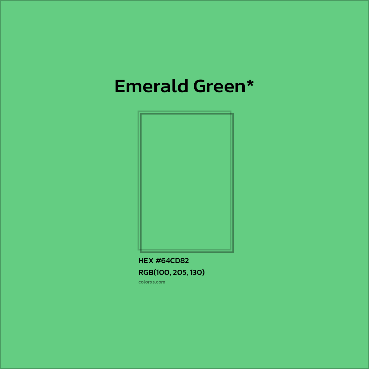 #64CD82 hex color. RGB, RYB, CMYK, HSL, HSV codes and color conversions. Matching color names, palettes, paints.