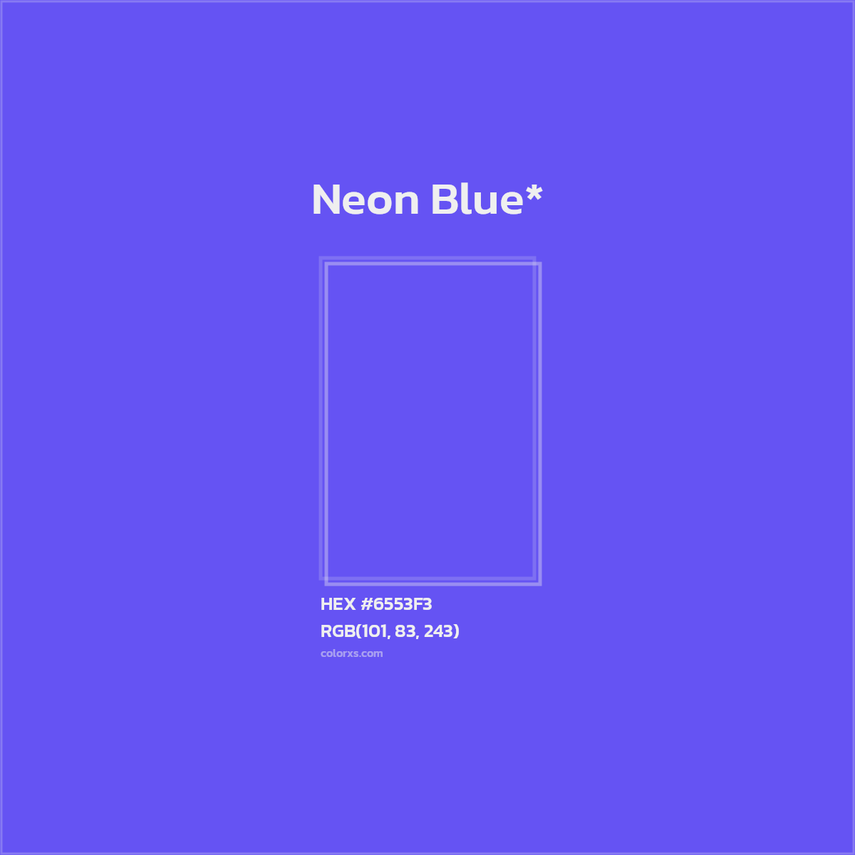 #6553F3 hex color. RGB, RYB, CMYK, HSL, HSV codes and color conversions. Matching color names, palettes, paints.