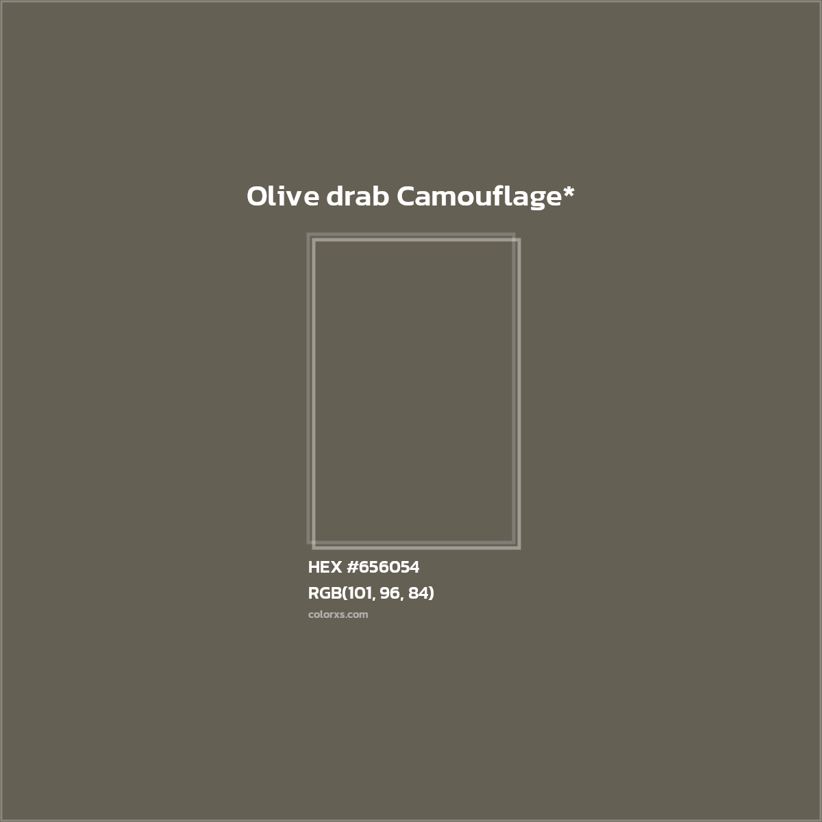 #656054 hex color. RGB, RYB, CMYK, HSL, HSV codes and color conversions. Matching color names, palettes, paints.
