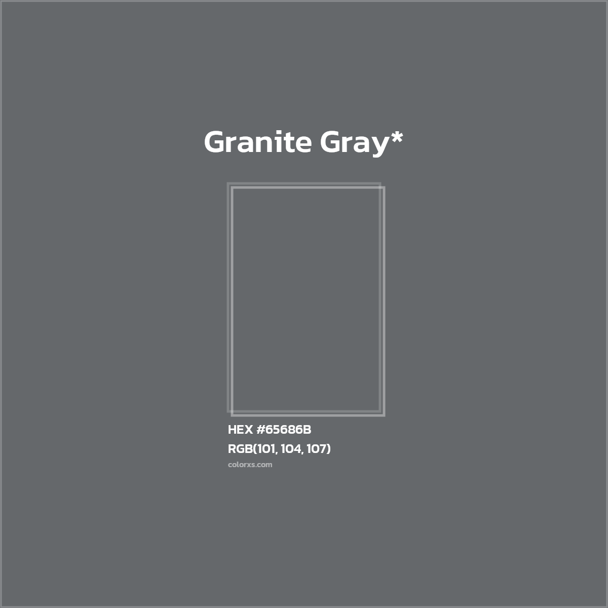 #65686B hex color. RGB, RYB, CMYK, HSL, HSV codes and color conversions. Matching color names, palettes, paints.