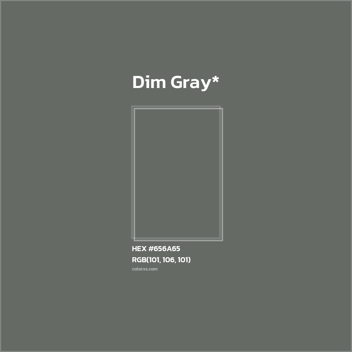 #656A65 hex color. RGB, RYB, CMYK, HSL, HSV codes and color conversions. Matching color names, palettes, paints.