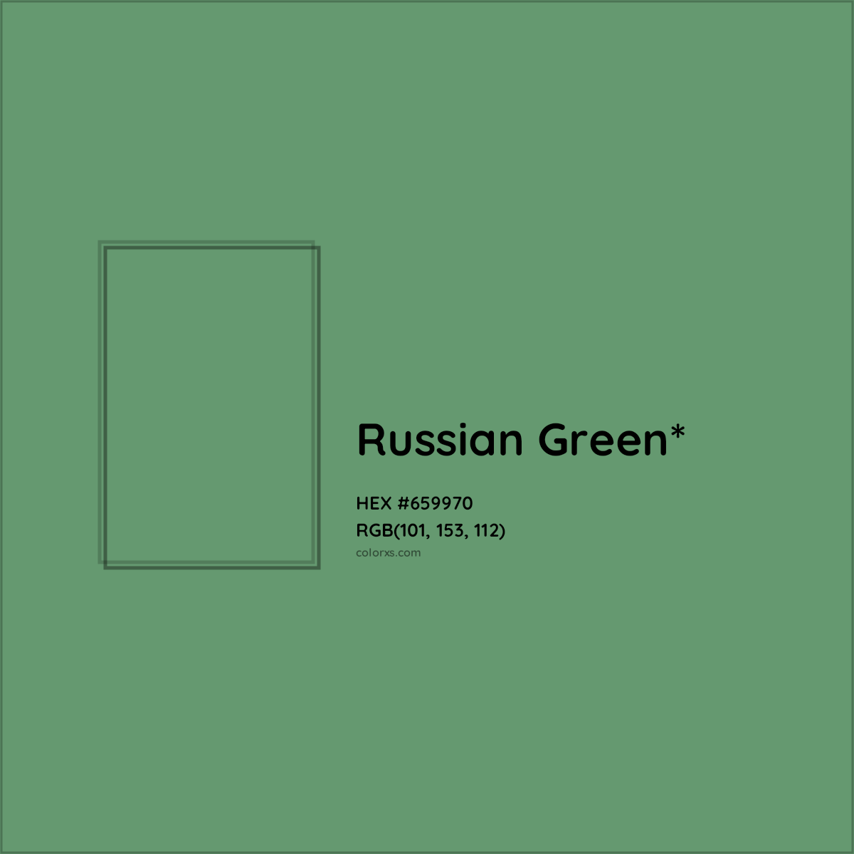 #659970 hex color. RGB, RYB, CMYK, HSL, HSV codes and color conversions. Matching color names, palettes, paints.