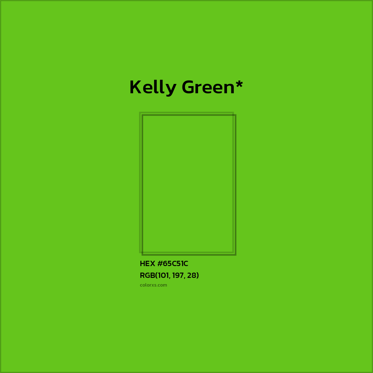 #65C51C hex color. RGB, RYB, CMYK, HSL, HSV codes and color conversions. Matching color names, palettes, paints.