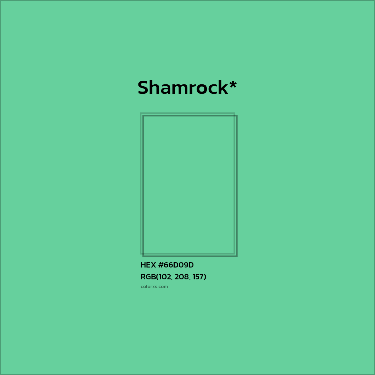 #66D09D hex color. RGB, RYB, CMYK, HSL, HSV codes and color conversions. Matching color names, palettes, paints.