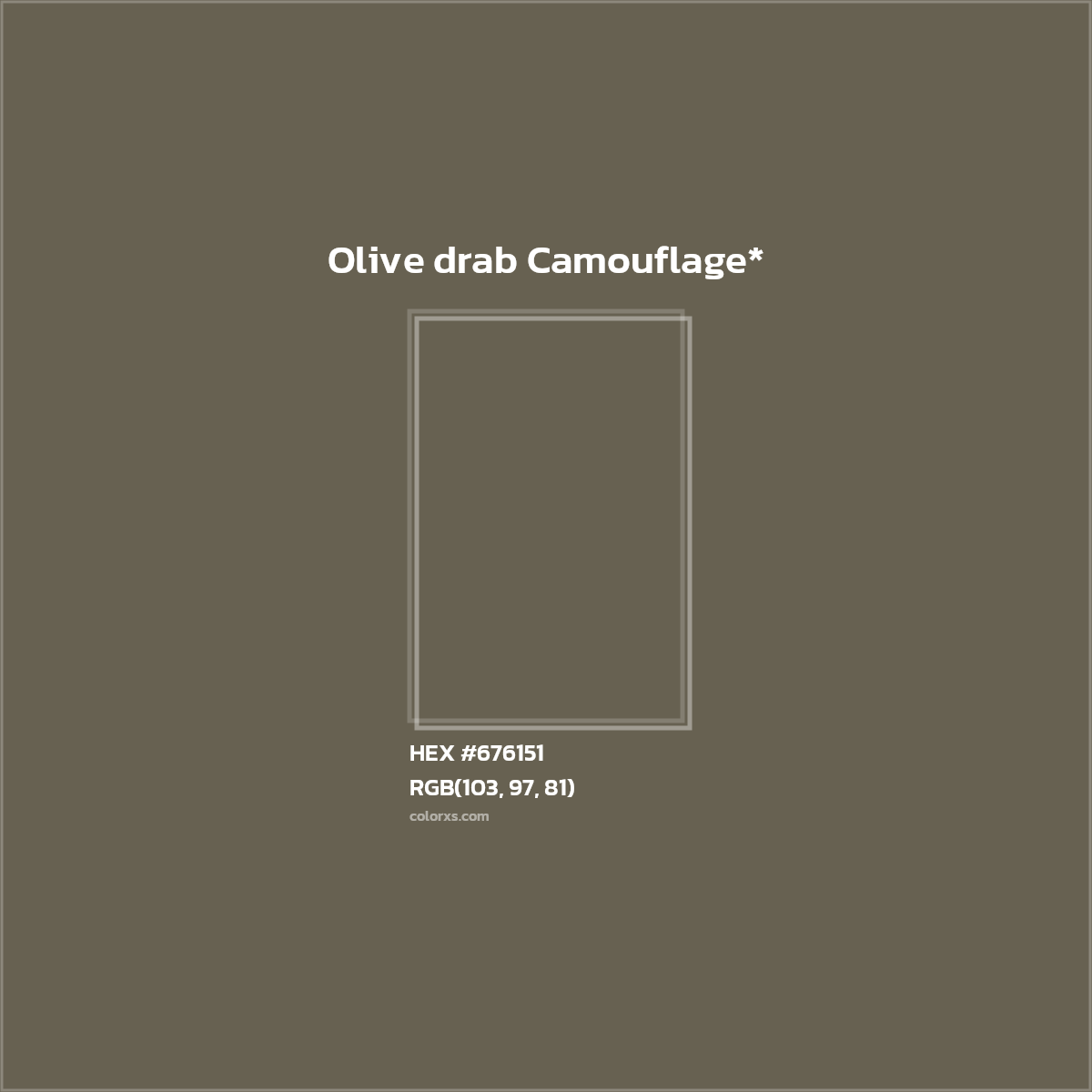 #676151 hex color. RGB, RYB, CMYK, HSL, HSV codes and color conversions. Matching color names, palettes, paints.