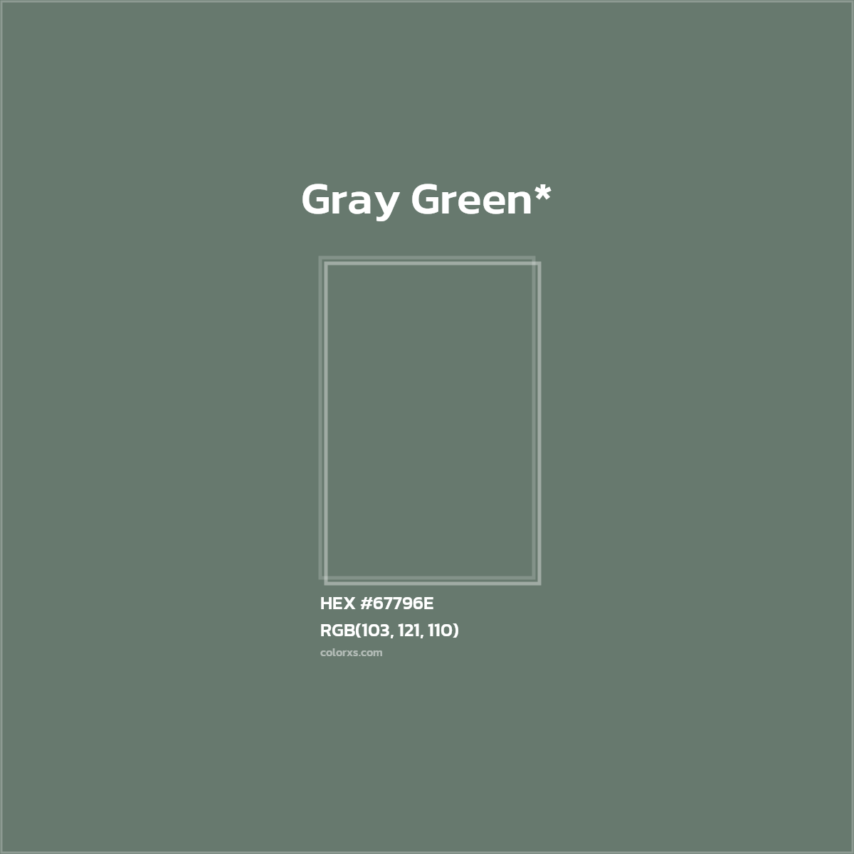 #67796E hex color. RGB, RYB, CMYK, HSL, HSV codes and color conversions. Matching color names, palettes, paints.