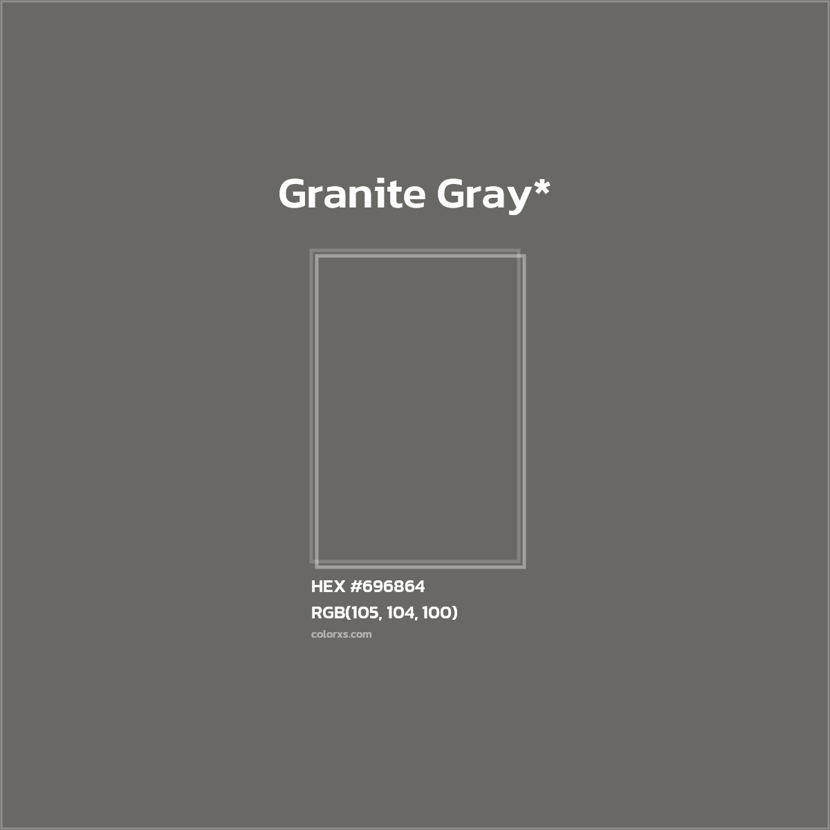 #696864 hex color. RGB, RYB, CMYK, HSL, HSV codes and color conversions. Matching color names, palettes, paints.