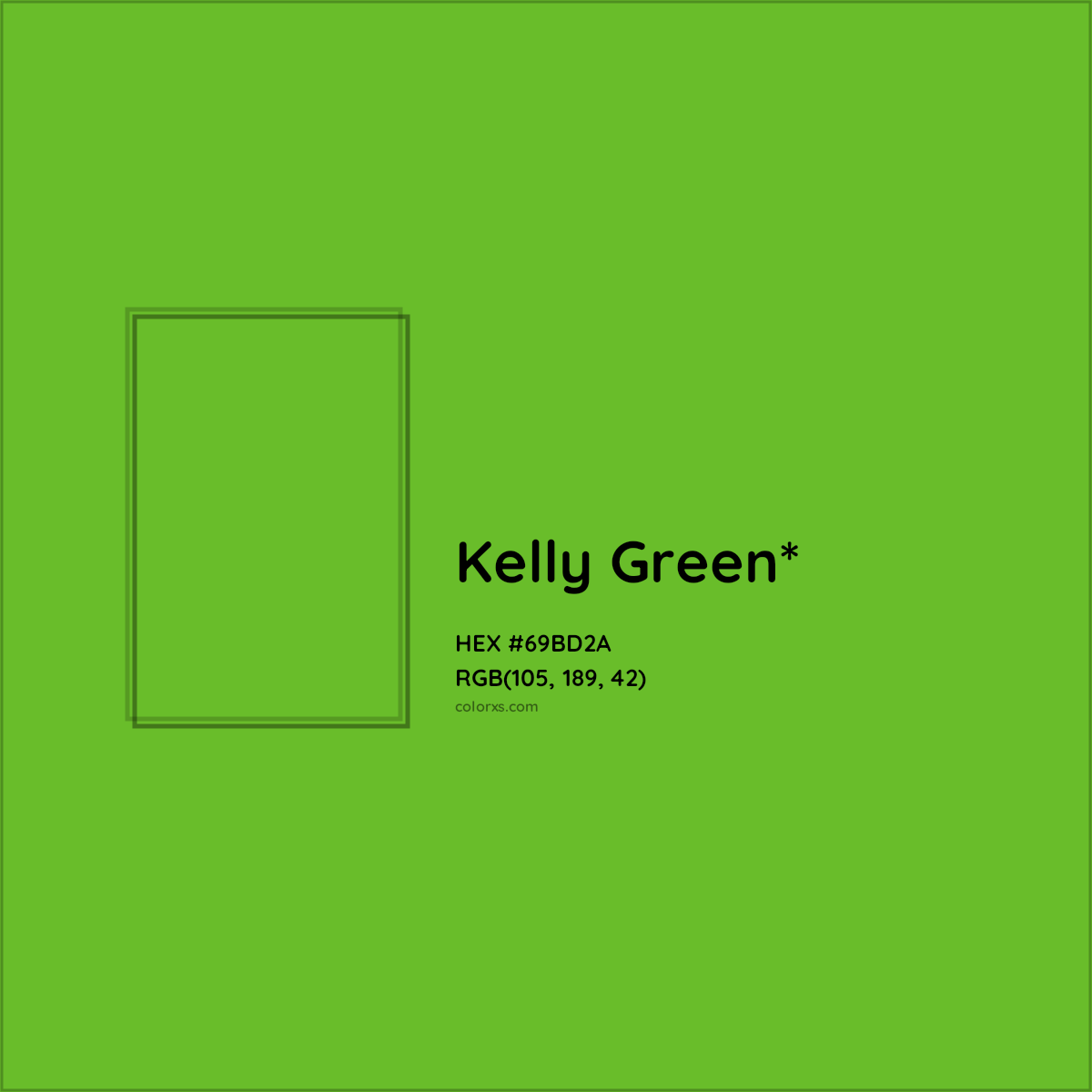 #69BD2A hex color. RGB, RYB, CMYK, HSL, HSV codes and color conversions. Matching color names, palettes, paints.